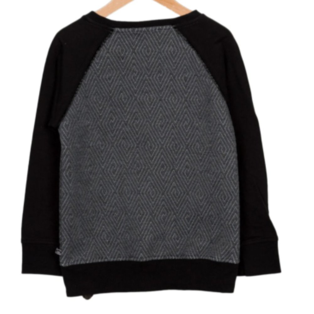 Black and Grey Appaman sweatshirt top - Picture 2 of 2